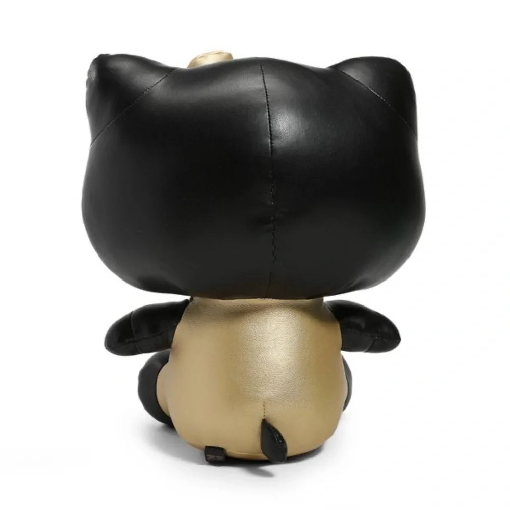 KidRobot Sanrio Collab Hello Kitty Premium 13" Plush (Black and Gold) NEW! - Picture 6 of 8